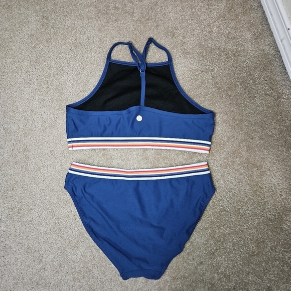 Zella Girls 2 piece Swimsuit 16 - Picture 4 of 9